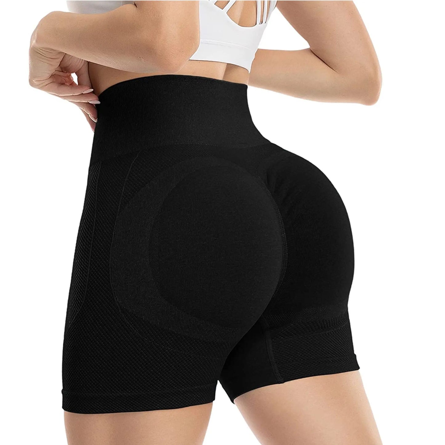 Fitness Gym Wear, Seamless Sports Leggings for Women, Pants Tights, High Waist Workout Shorts