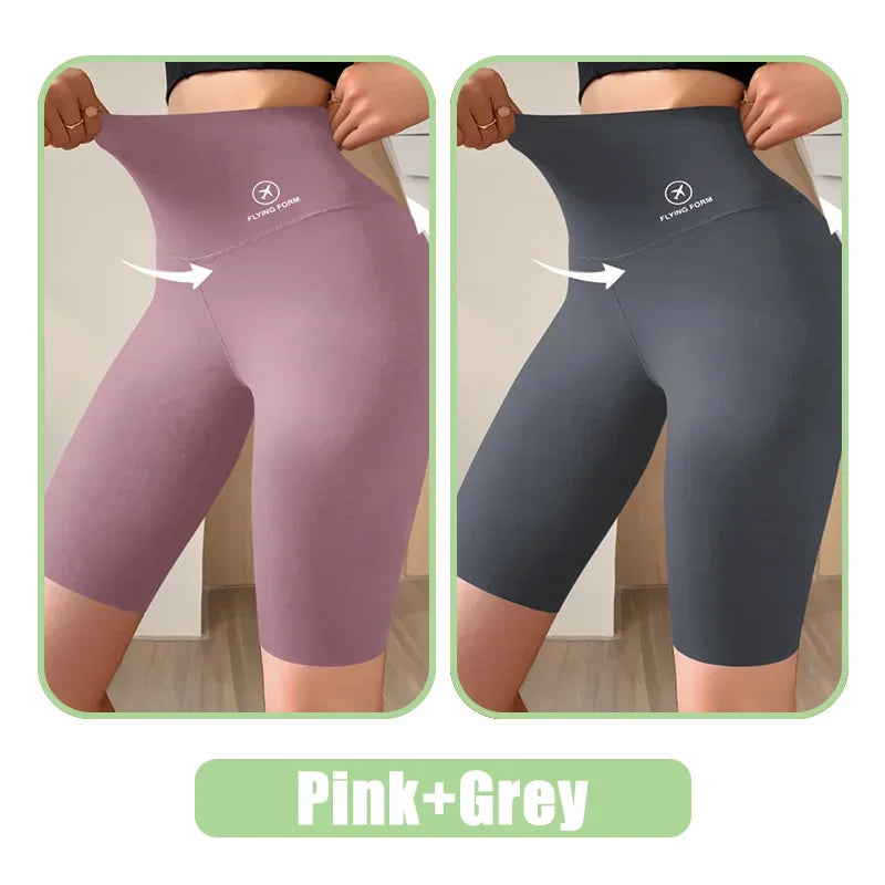 M-XL Women Shorts Sports Shorts For Women New Cycling Jogging Fitness High Waist Push Up Gym shorts Leggings Yoga Clothing