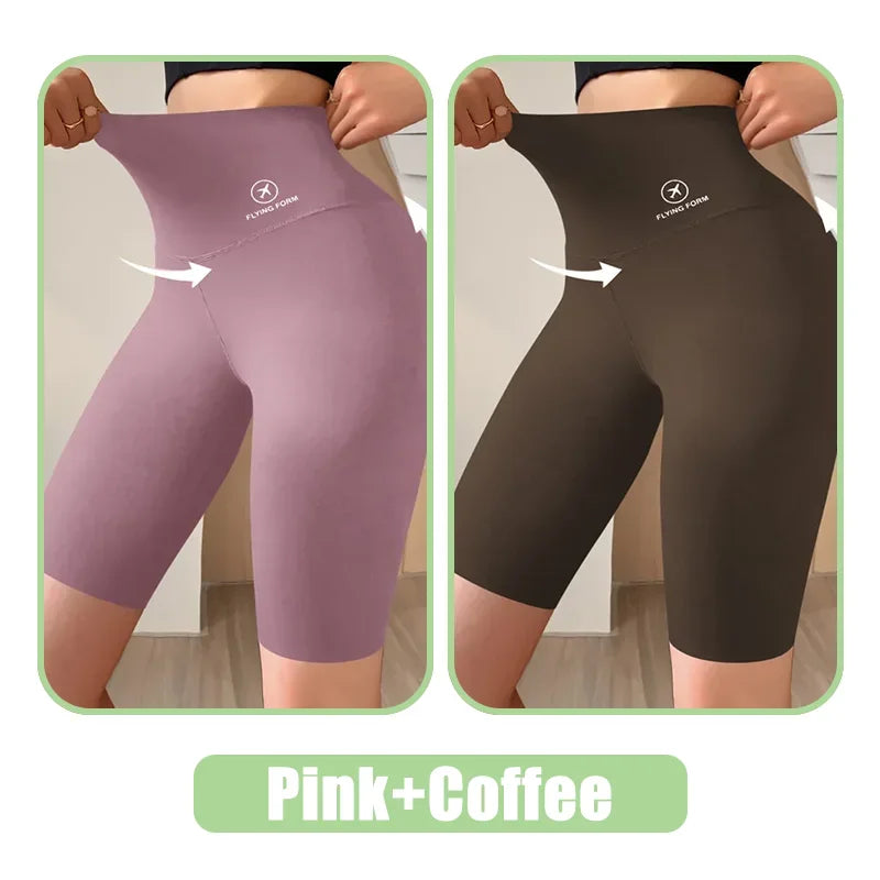 M-XL Women Shorts Sports Shorts For Women New Cycling Jogging Fitness High Waist Push Up Gym shorts Leggings Yoga Clothing