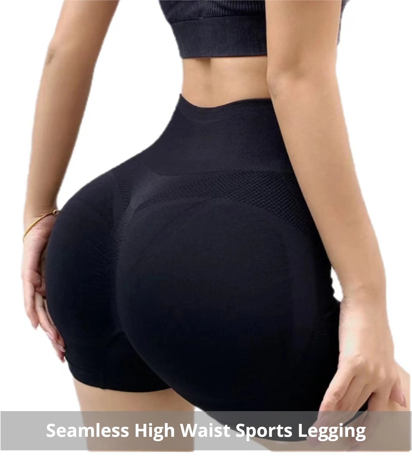 Fitness Gym Wear, Seamless Sports Leggings for Women, Pants Tights, High Waist Workout Shorts