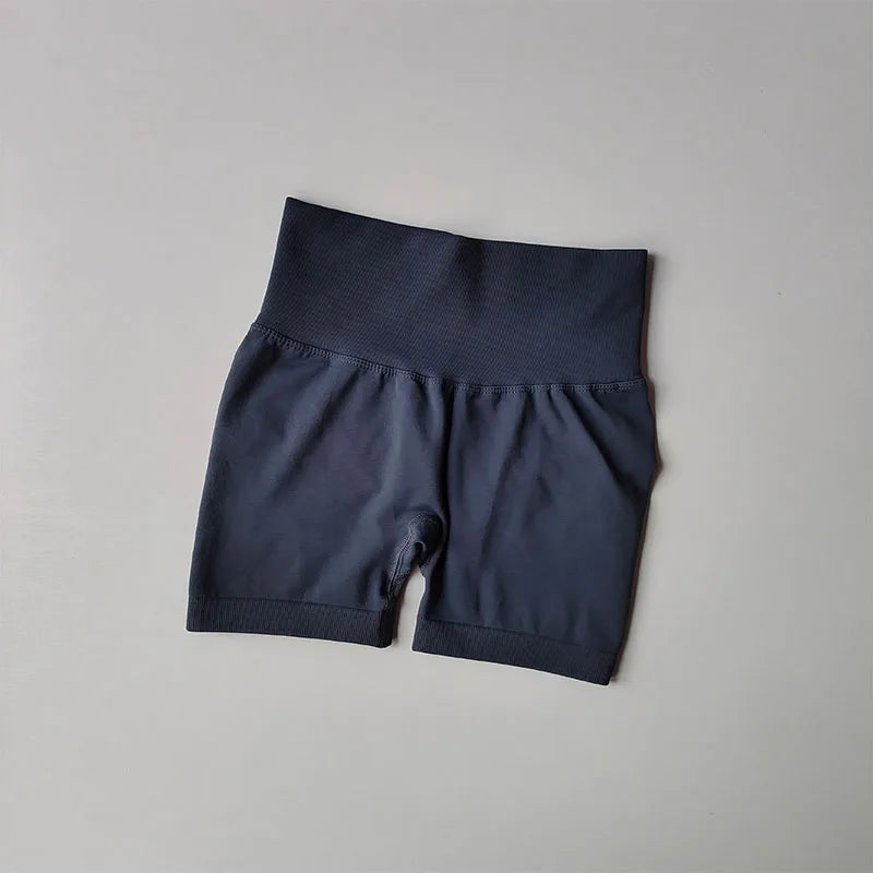 Buttlifting shorts, high waist tight sports shorts, fast dry