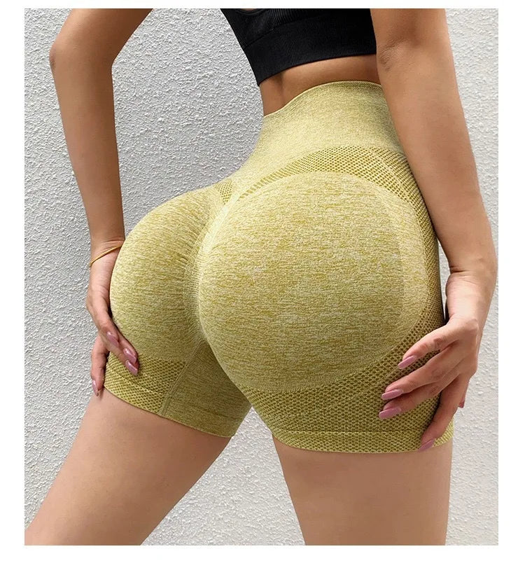 Fitness Gym Wear, Seamless Sports Leggings for Women, Pants Tights, High Waist Workout Shorts